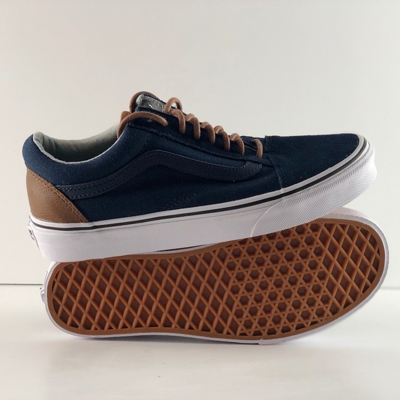 Vans OLD SKOOL C&L Dress Blues/Acid Denim Shoes - Picture 2 of 8